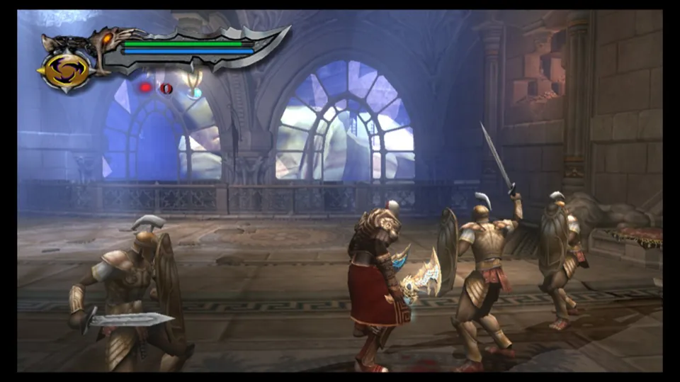 Image of God of War II HD (macOS recomp) published by the project