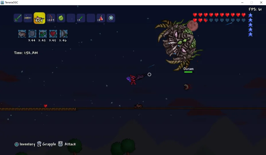 Image of TerrariaOGC (console Terraria) published by the project